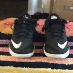 Black and White Athletic Shoes
